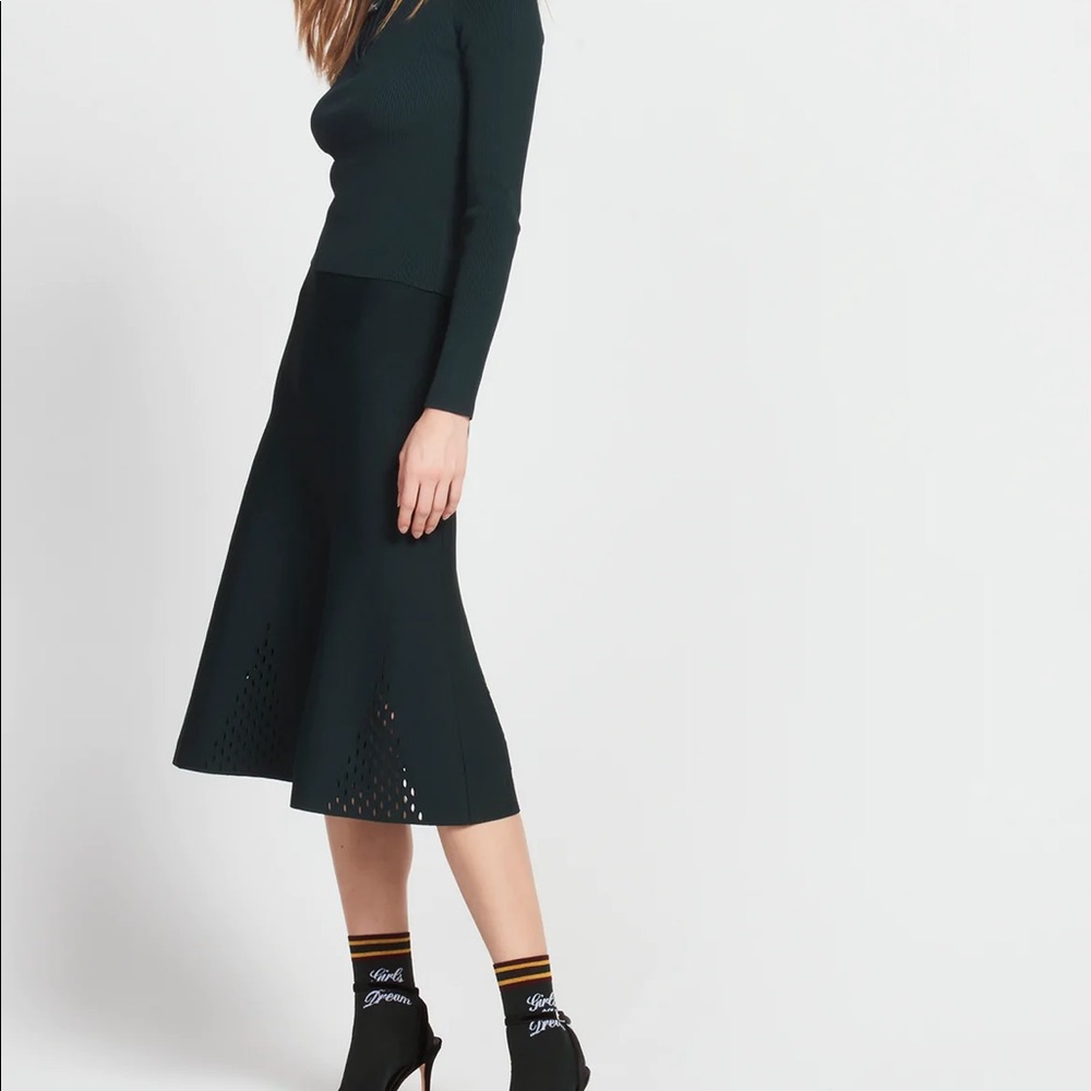 sandro navy skirt in size 2